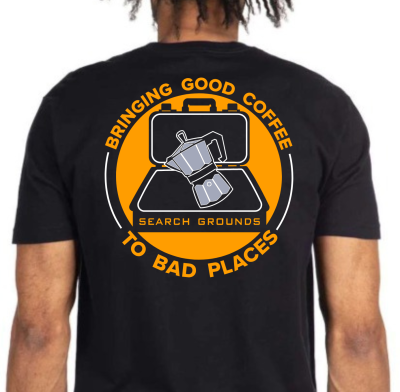 Search Grounds – Next Level T-Shirt (DTF Front Left Chest / Full Back Print)